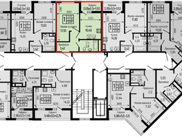 Продается 1-комнатная квартира ЖК Ботаника Хилс, лит 1, 34.91  м&sup2;, 10584000 рублей