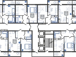 Продается 2-комнатная квартира ЖК Облака-3, дом 1, 62.4  м&sup2;, 11227008 рублей