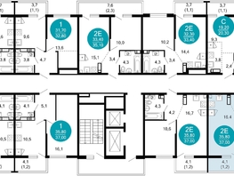 Продается 1-комнатная квартира ЖК Лестория, дом 4, 37  м&sup2;, 16211480 рублей
