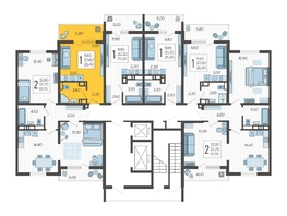 Продается Студия ЖК Горный квартал, литера 2, 26.4  м&sup2;, 8606000 рублей