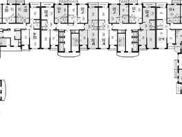 Продается 1-комнатная квартира ЖК Гулливер, литера 3, 42  м&sup2;, 5040000 рублей