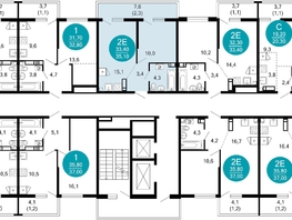 Продается 1-комнатная квартира ЖК Лестория, дом 4, 35.1  м&sup2;, 17466206 рублей