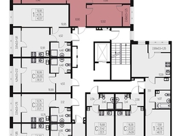 Продается 2-комнатная квартира ЖК Атаманский сад, литер 1, 63.79  м&sup2;, 9570000 рублей