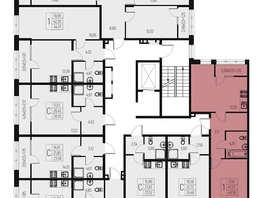 Продается 1-комнатная квартира ЖК Атаманский сад, литер 1, 48.58  м&sup2;, 5684000 рублей