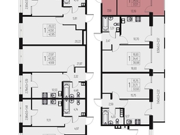 Продается 1-комнатная квартира ЖК Атаманский сад, литер 1, 37.21  м&sup2;, 4484000 рублей