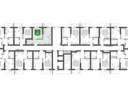 Продается 1-комнатная квартира ЖК Флора, 2 этап литера 2, 44.4  м&sup2;, 14554230 рублей