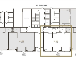 Продается Офис ЖК Все Свои ВИП, литера 3, 66.7  м&sup2;, 28681000 рублей