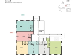 Продается Офис ЖК Теплые края, литер 8, 74.1  м&sup2;, 17043000 рублей