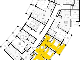 Продается 2-комнатная квартира ЖК Кипарис, литер 6, 58.9  м&sup2;, 17964500 рублей