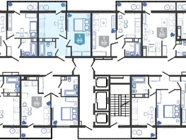 Продается 1-комнатная квартира ЖК Облака-3, дом 1, 35.1  м&sup2;, 8332705 рублей