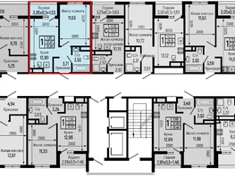 Продается 1-комнатная квартира ЖК Ботаника Хилс, лит 1, 35  м&sup2;, 11359000 рублей