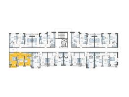 Продается 2-комнатная квартира ЖК Смородина, литера 12, 51.79  м&sup2;, 6836280 рублей
