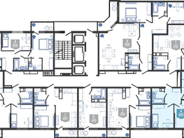 Продается 2-комнатная квартира ЖК Облака-3, дом 1, 56  м&sup2;, 11260760 рублей