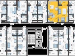 Продается 1-комнатная квартира ЖК Кислород, корпус 5, 38.9  м&sup2;, 14918150 рублей