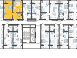 Продается 1-комнатная квартира ЖК Кислород, корпус 11, 38.02  м&sup2;, 12714000 рублей