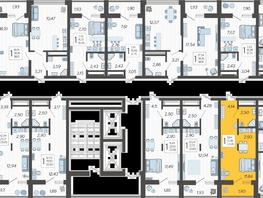 Продается Студия ЖК Кислород, корпус 15, 23.28  м&sup2;, 9249144 рублей