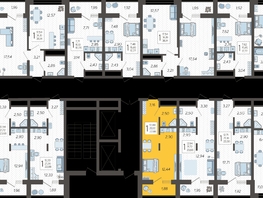 Продается Студия ЖК Кислород, корпус 10, 22.88  м&sup2;, 7595800 рублей