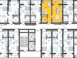 Продается 1-комнатная квартира ЖК Кислород, корпус 9, 38.03  м&sup2;, 14840350 рублей