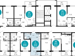 Продается 1-комнатная квартира ЖК Лестория, дом 1, 21  м&sup2;, 13579895 рублей