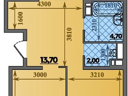 Продается 3-комнатная квартира ЖК Парк у дома, литера 7.3, 87.9  м&sup2;, 13510000 рублей