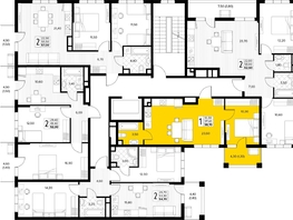 Продается 1-комнатная квартира ЖК Кипарис, литер 7, 38.7  м&sup2;, 14706000 рублей