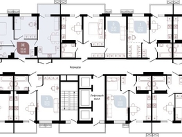 Продается 2-комнатная квартира ЖК Отражение, 2 очередь литера 4, 58.1  м&sup2;, 7254478 рублей