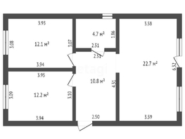 Продается Дом Магистральная ул, 100  м&sup2;, участок 5 сот., 6850000 рублей