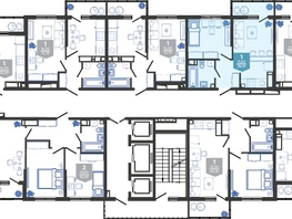 Продается 1-комнатная квартира ЖК Облака-3, дом 1, 36.1  м&sup2;, 8564400 рублей