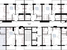 Продается 2-комнатная квартира ЖК Отражение, 2 очередь литера 3, 68.7  м&sup2;, 8145476 рублей