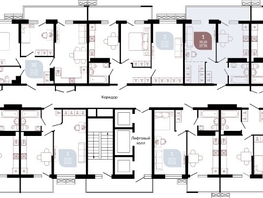 Продается 1-комнатная квартира ЖК Отражение, 2 очередь литера 4, 38.9  м&sup2;, 5662408 рублей