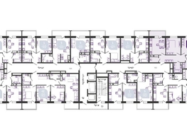 Продается 3-комнатная квартира ЖК Улыбка, литера 1, 67.7  м&sup2;, 8604625 рублей