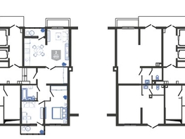 Продается 2-комнатная квартира ЖК Облака-3, дом 1, 48.5  м&sup2;, 9538447 рублей
