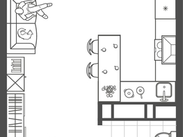 Продается Студия ЖК Все Свои ВИП, литер 8, 30.7  м&sup2;, 8196900 рублей