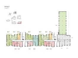 Продается Офис ЖК Теплые края, литер 5, 319.67  м&sup2;, 67130700 рублей