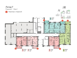 Продается Офис ЖК Теплые края, литер 7, 516.65  м&sup2;, 113663000 рублей