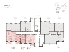 Продается 1-комнатная квартира ЖК Теплые края, литер 8, 32.76  м&sup2;, 4422600 рублей