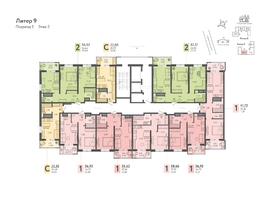 Продается 1-комнатная квартира ЖК Теплые края, литер 9, 36.93  м&sup2;, 4431600 рублей
