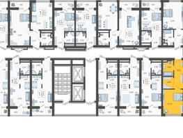 Продается 3-комнатная квартира ЖК Кислород, корпус 11, 65.92  м&sup2;, 20062900 рублей