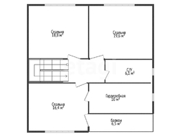 Продается Дом Мадридская ул, 180  м&sup2;, участок 4 сот., 15000000 рублей