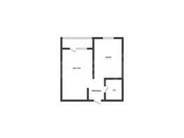 Продается 1-комнатная квартира генерала Корнилова ул, 31.8  м&sup2;, 4000000 рублей
