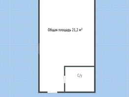 Продается Студия ЖК ДОГМА ПАРК, литера 9, 21.2  м&sup2;, 4000000 рублей
