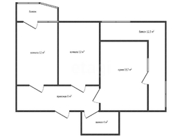 Продается 2-комнатная квартира ЖК Ural (Урал), 63.1  м&sup2;, 8800000 рублей
