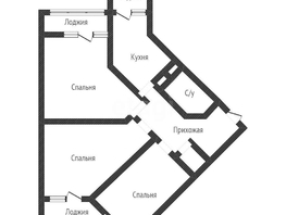 Продается 3-комнатная квартира Ветеранов ул, 98.1  м&sup2;, 8700000 рублей