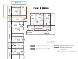 Продается 1-комнатная квартира Бамбуковая ул, 24.4  м², 11750000 рублей