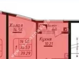 Продается 1-комнатная квартира Коллективная ул, 40  м&sup2;, 10500000 рублей