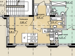 Продается 1-комнатная квартира Гоголя ул, 32.64  м², 1 рублей