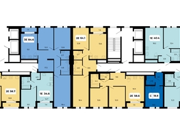 Продается 1-комнатная квартира ЖК Норд-Премьер, корпус 18, 40.4  м², 5635800 рублей