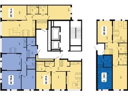 Продается 2-комнатная квартира ЖК НОРД, корпус 17, 63.5  м², 7239000 рублей