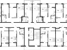 Продается Студия ЖК Флора, литера 2.1, 22.95  м&sup2;, 2983500 рублей
