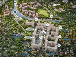 Продается 1-комнатная квартира  Курортный квартал Ривьера, II оч, 38.98  м&sup2;, 7080400 рублей